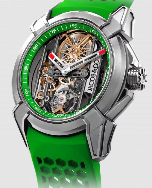 Jacob & Co EPIC X TITANIUM GREEN EX110.20.AA.AC.ABRUA Replica watch